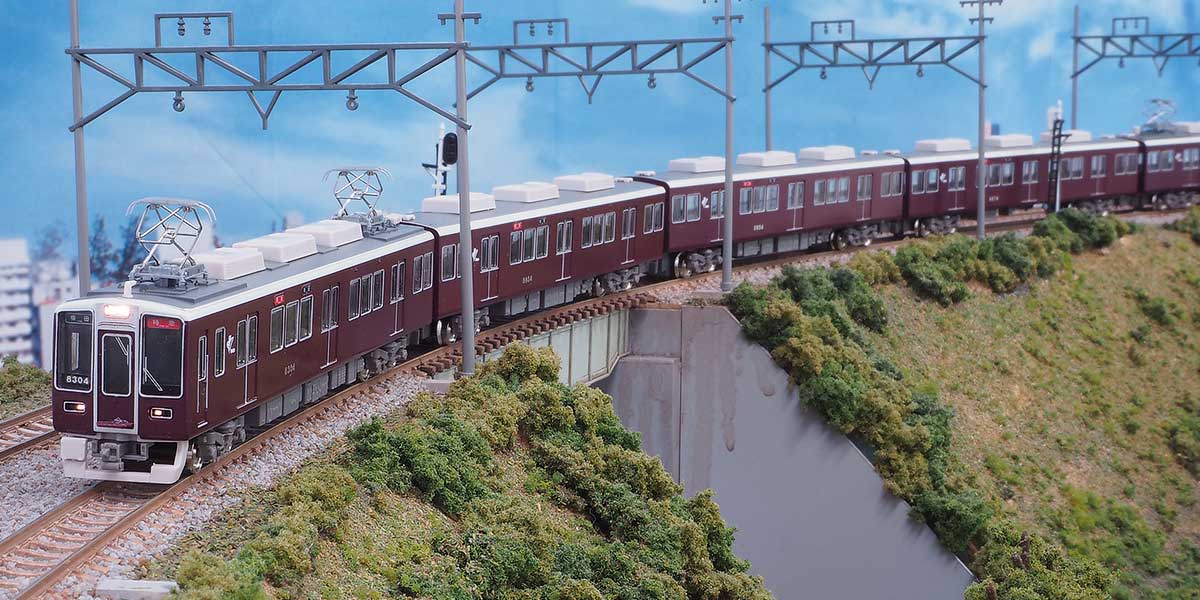 阪急8000/8300系 Nゲージ 6両セット 阪急8000/8300系 Nゲージ 6両