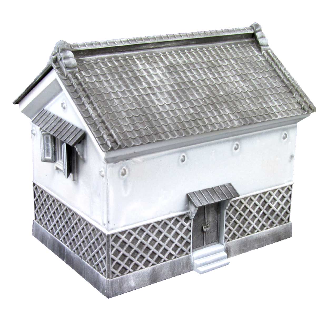 2553＞着色済み 土蔵｜着色済みストラクチャー｜Nゲージ鉄道模型の