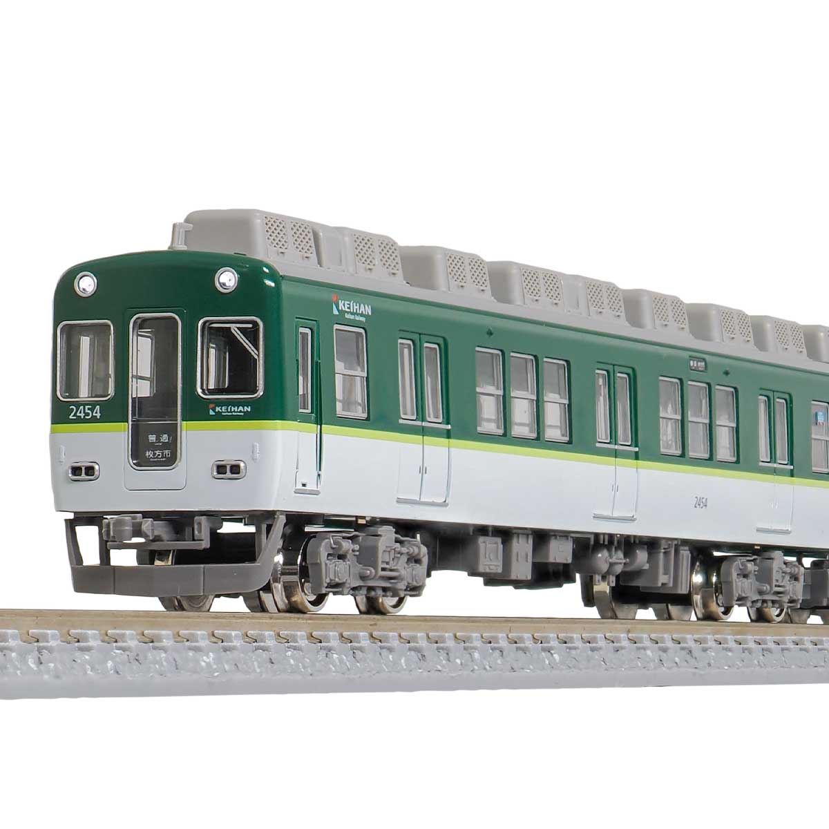 31841＞京阪2400系（2次車・2454編成・新塗装）7両編成セット（動力