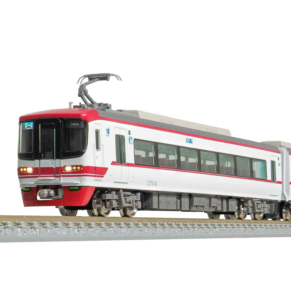 31898＞名鉄1700系（新塗装・1704編成）6両編成セット（動力付き）｜N