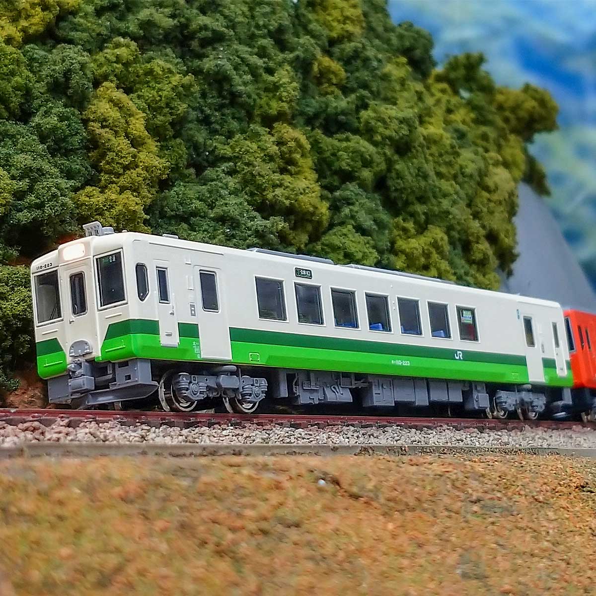 50794＞JRキハ110形（只見線・キハ40系カラー）（動力無し）｜Nゲージ