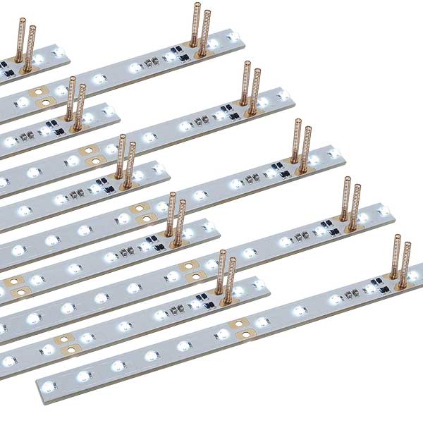 8462＞室内照明ユニット（狭幅・白色）（4本入り）｜車両用パーツ｜N