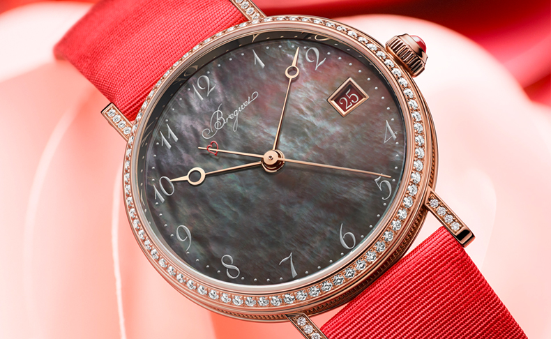 ブレゲ(BREGUET) 赤とダイヤモンドのきらめきで彩られたタヒチ