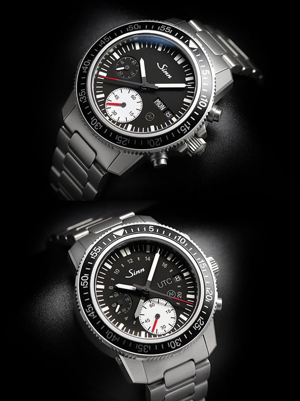 ジン(Sinn) 2025新作 60分積算計付ダイビングクロノグラフ。ジン「613