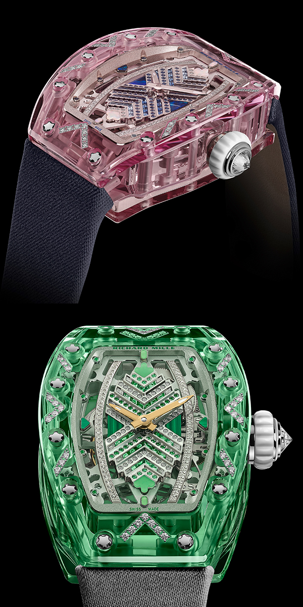 リシャール・ミル(RICHARD MILLE) 2024新作 カラーサファイアの