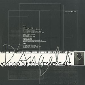 D'Angelo / Voodoo DJ Soul Essentials(Promo EP) / Virgin 2000 US
