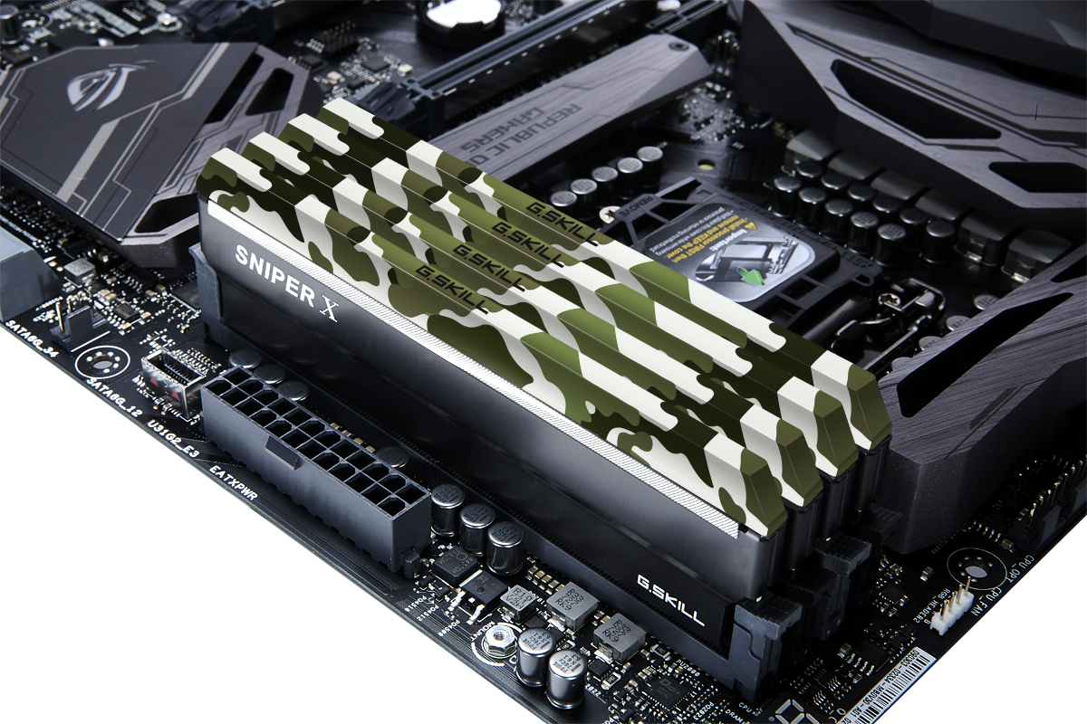 G.SKILL Releases New Sniper X DDR4 Memory Series - G.SKILL