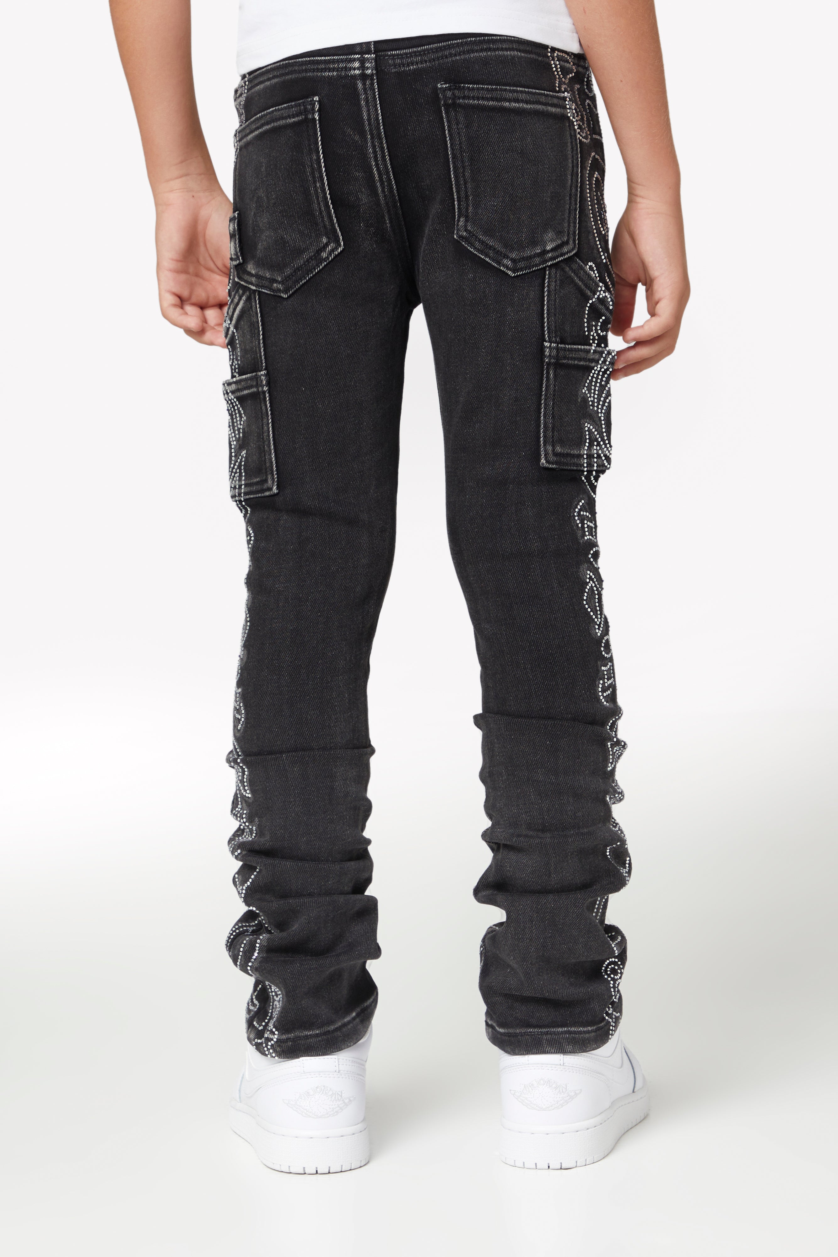 Vintage Black Paisley Kids Denim – GUAPI CLOTHING FZ-LLC