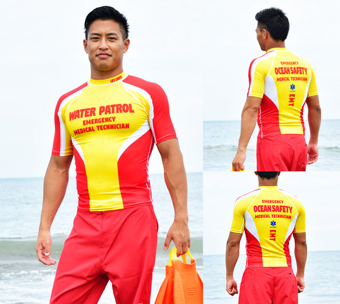 半袖 ラッシュガード (18 LIFE SAVER) / ライフセーバー・ユニフォーム