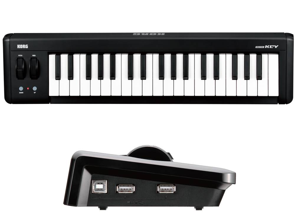 Korg - MicroKey 37 - Compact MIDI Keyboard | The Guitar Hangar