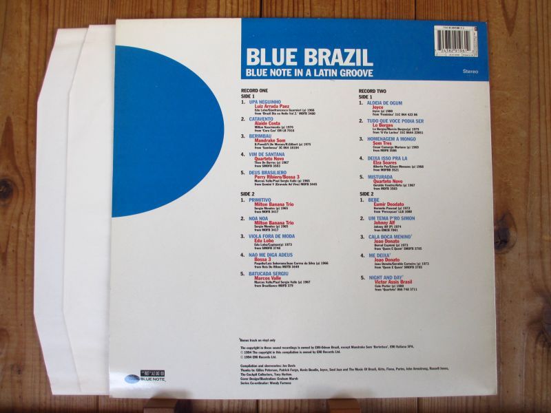 V.A. / Blue Brazil (Blue Note In A Latin Groove) - Guitar Records