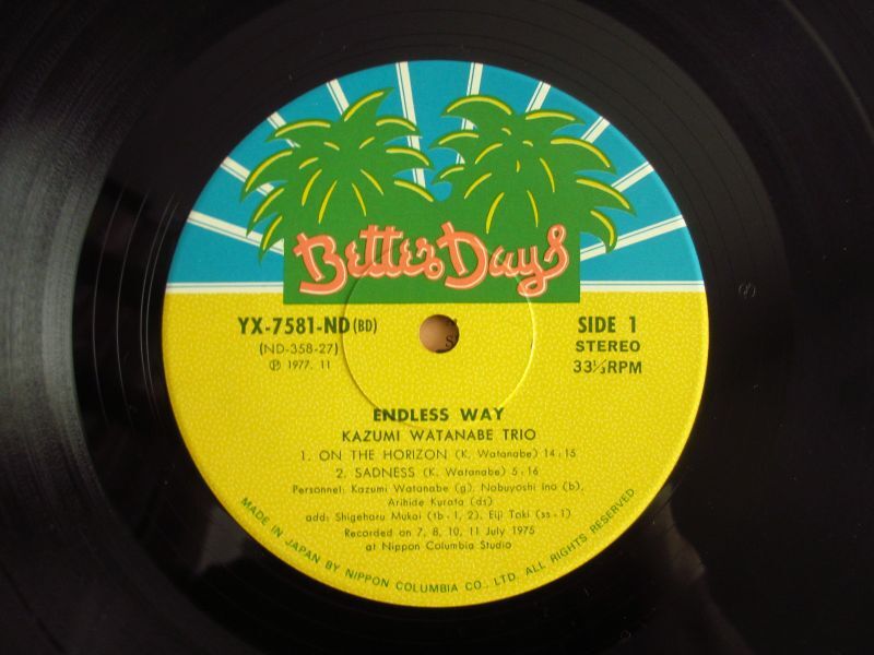 渡辺香津美 / Endless Way - Guitar Records