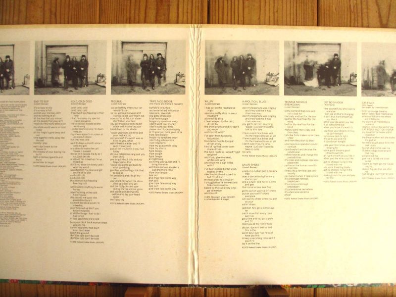 Little Feat / Sailin' Shoes - Guitar Records