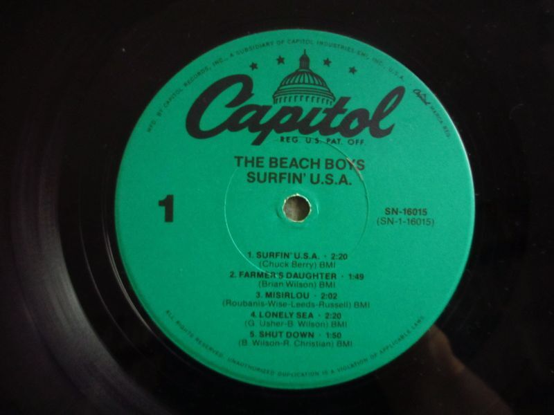 The Beach Boys / Surfin' U.S.A. - Guitar Records