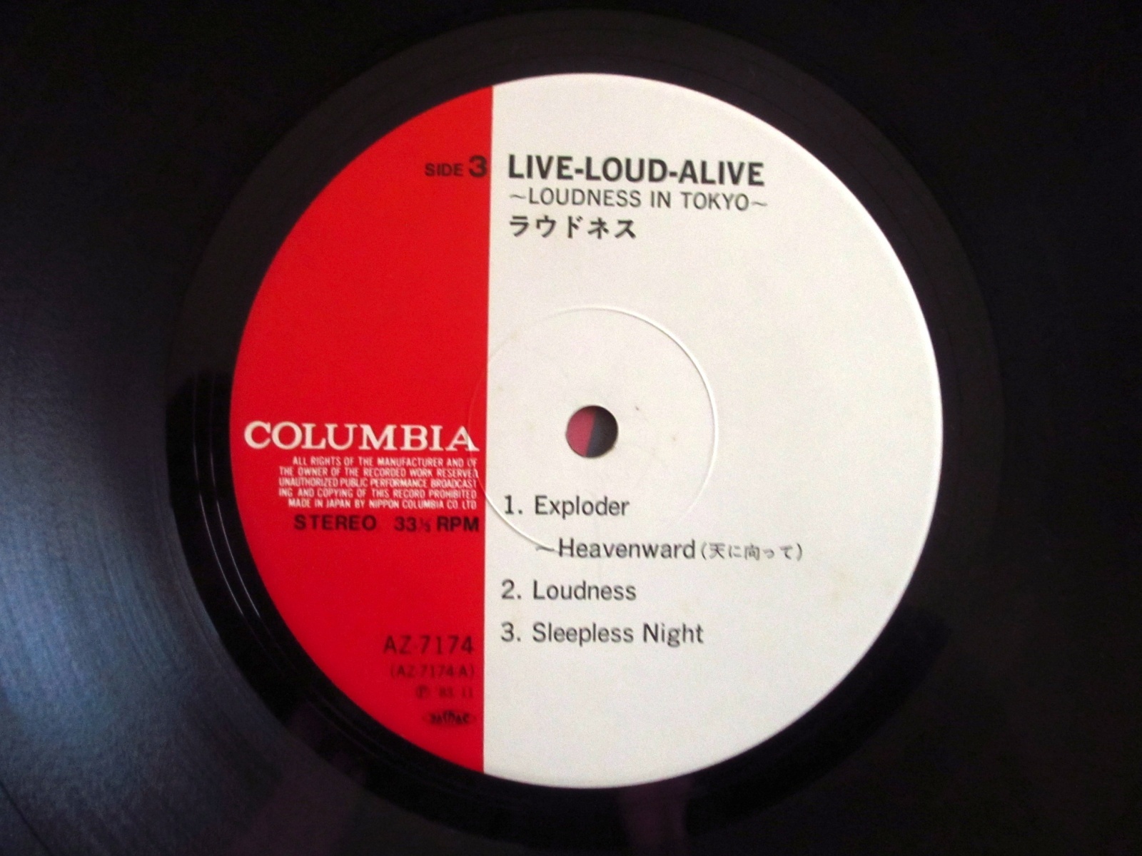 Loudness / Live-Loud-Alive (ラウドネス・イン・Tokyo) - Guitar Records