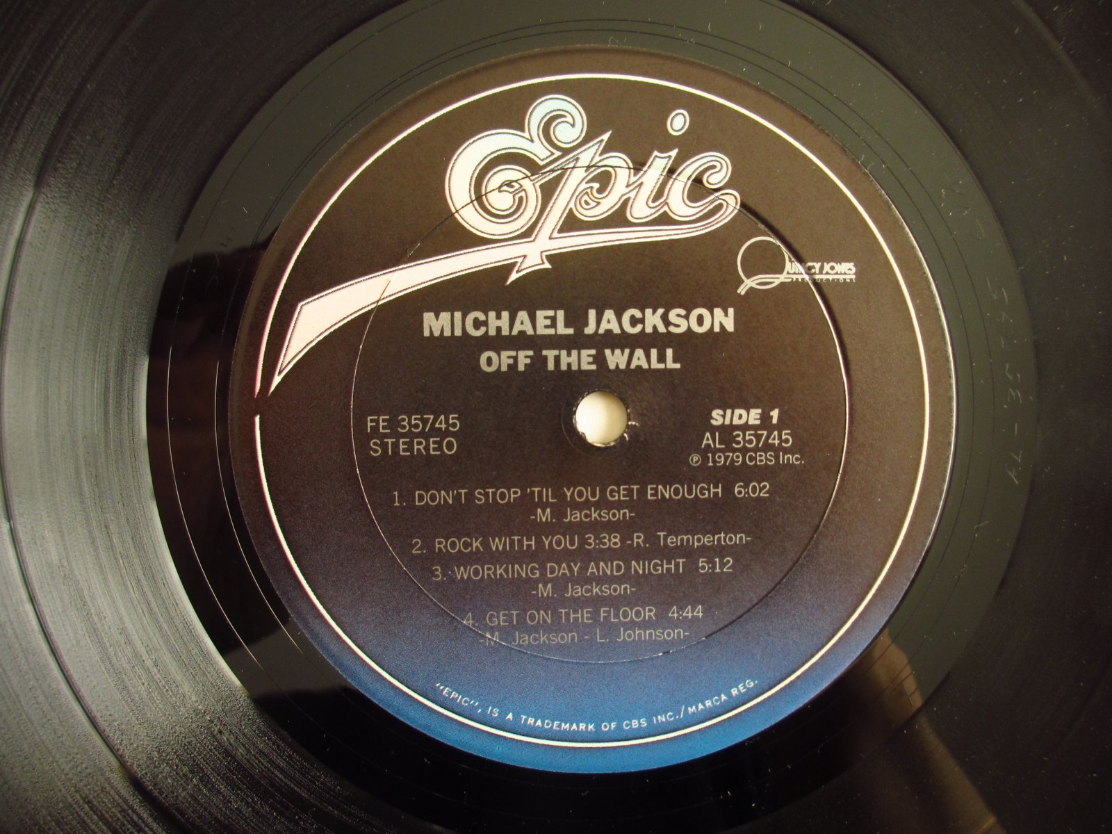 Michael Jackson / Off The Wall - Guitar Records