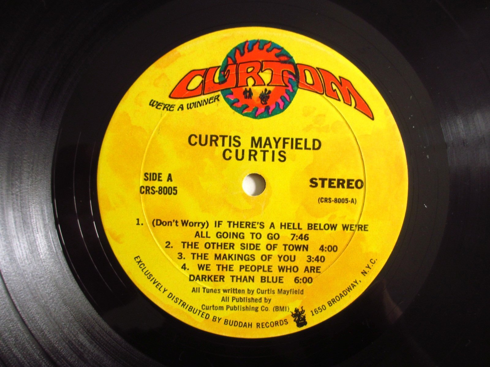 Curtis Mayfield / Curtis - Guitar Records
