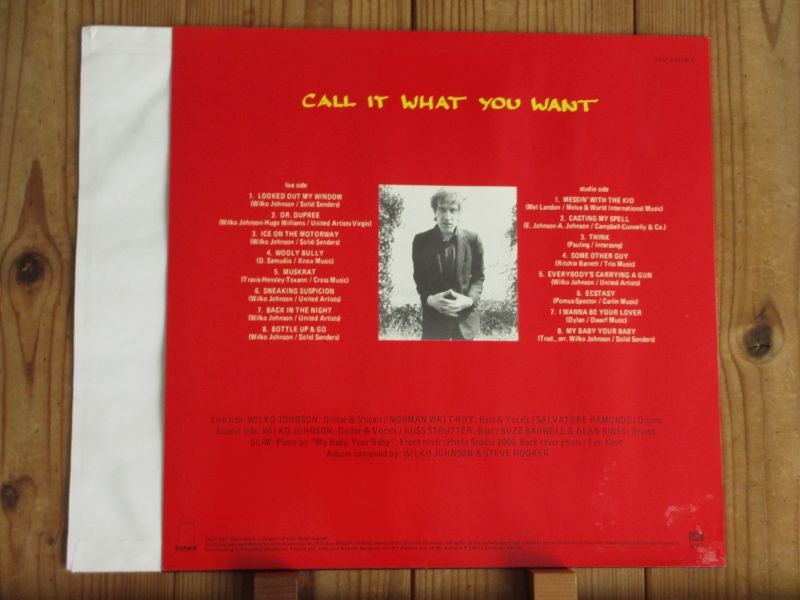 Wilko Johnson / Call It What You Want - Guitar Records
