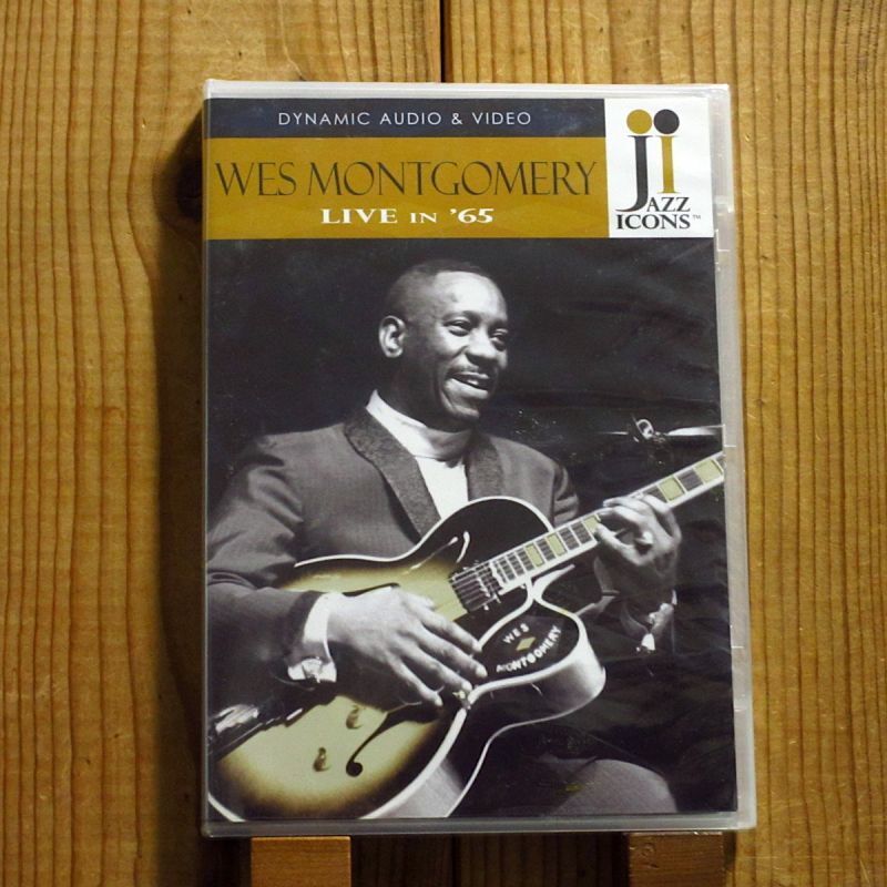 未開封DVD入荷！□Wes Montgomery / Jazz Icons: Wes Montgomery Live