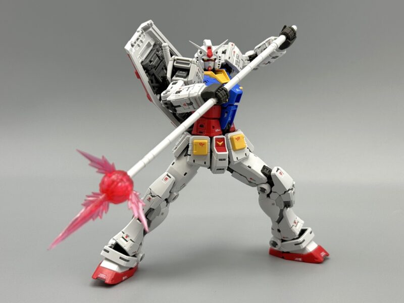 制作レポート＃29】RG 1/144 RX-78-2 ガンダム Ver.2.0用武器セット編
