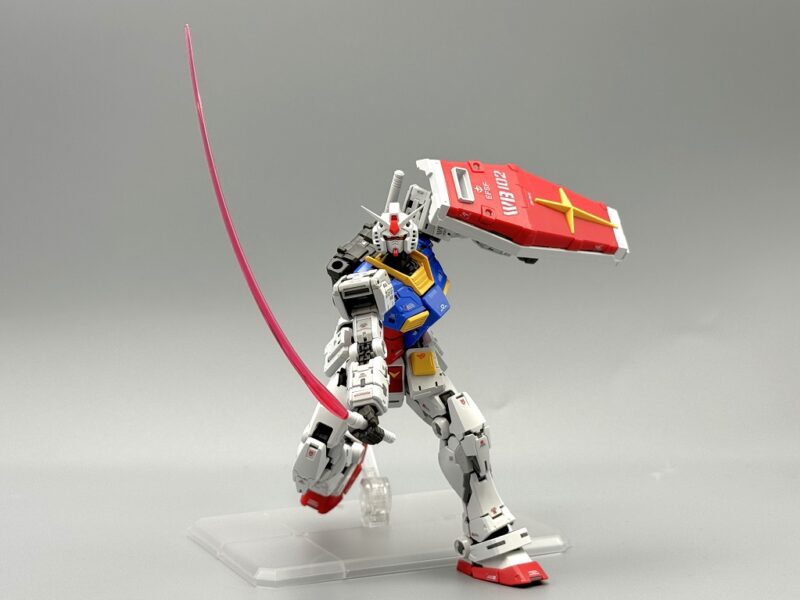 制作レポート＃29】RG 1/144 RX-78-2 ガンダム Ver.2.0用武器セット編