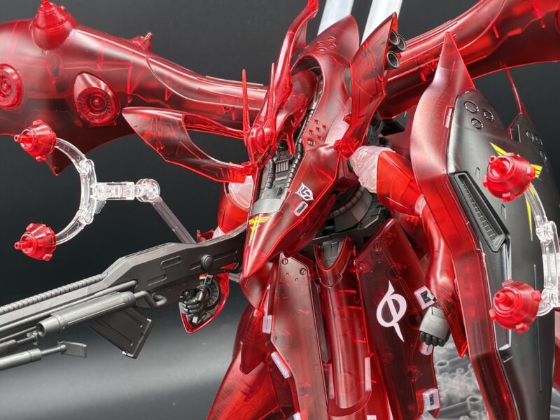 新商品紹介】「HG 1/144 MSN-04Ⅱ ナイチンゲール [クリアカラー