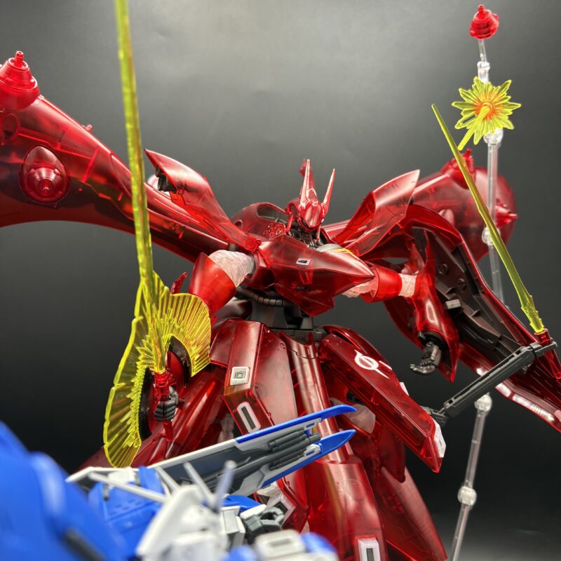 新商品紹介】「HG 1/144 MSN-04Ⅱ ナイチンゲール [クリアカラー