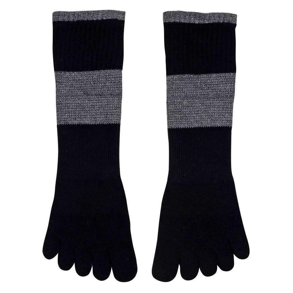 ネット限定3足セット・5本指】アーチサポート付クルーソックス AS0404