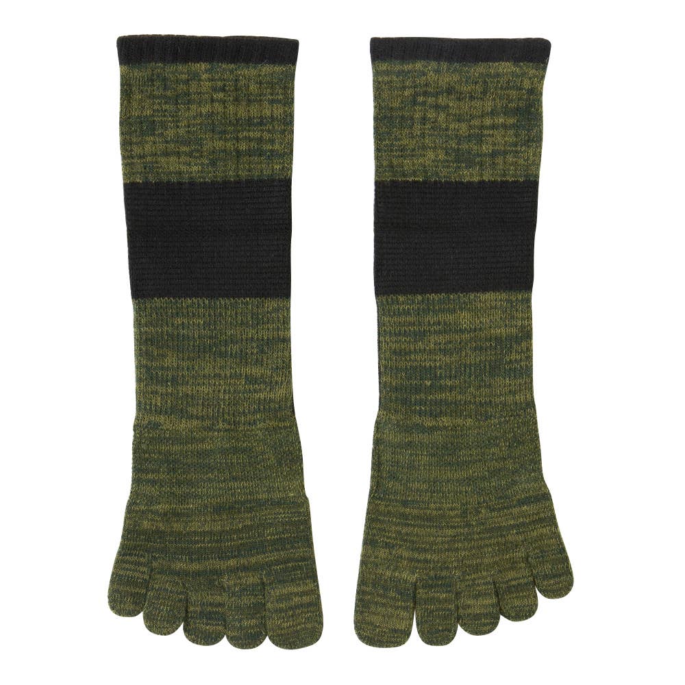 ネット限定3足セット・5本指】アーチサポート付クルーソックス【SALE