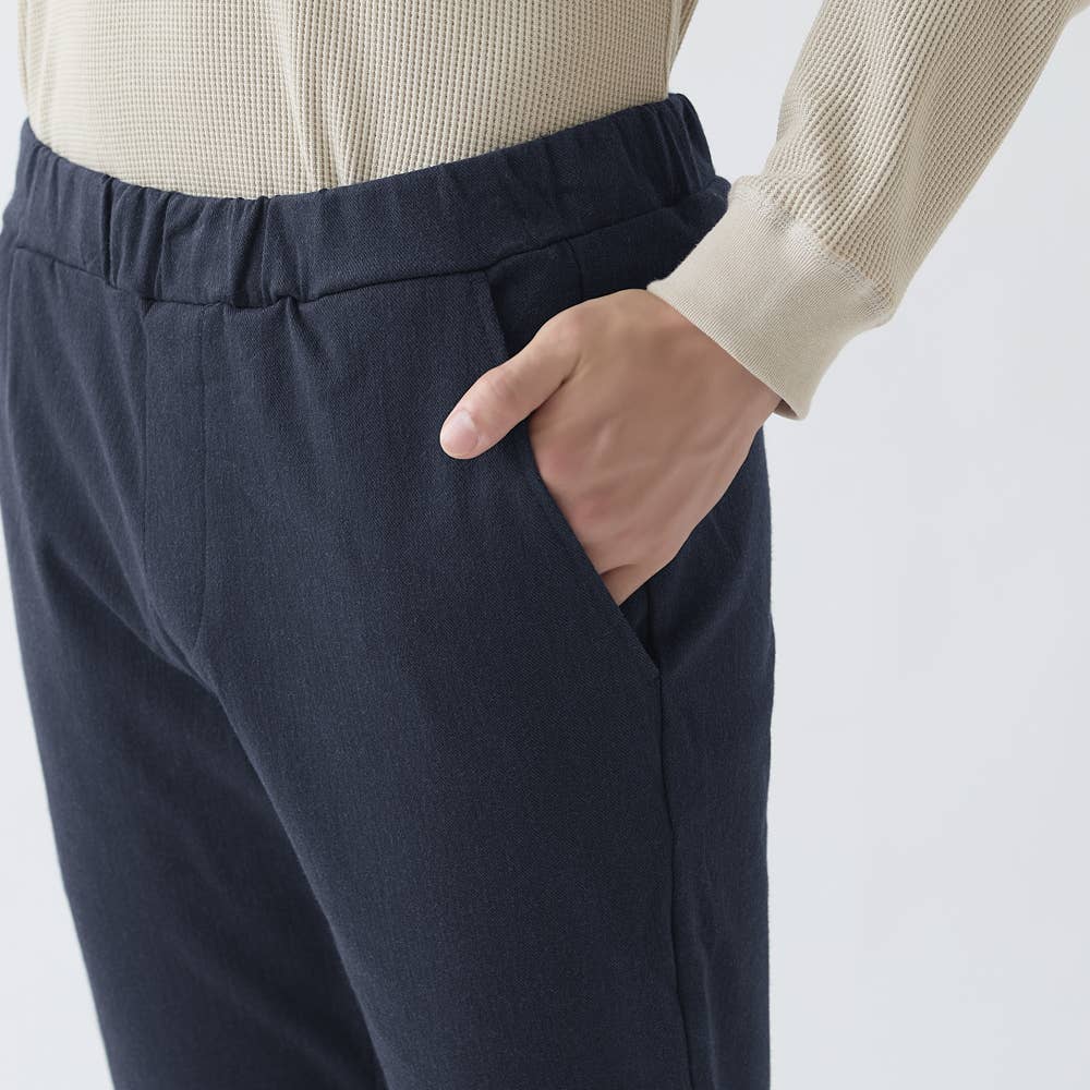 裏起毛】ウールライクテーパードパンツ【SALE】 BDQ10K :メンズ パンツ