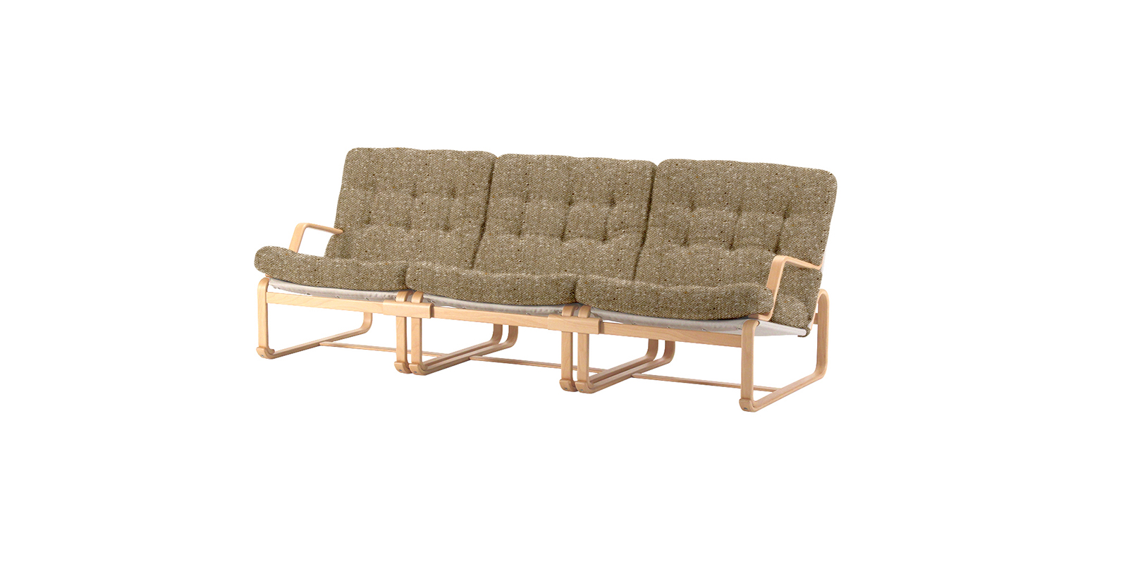 天童木工 低座イス エヌシー/ライム | D&DEPARTMENT