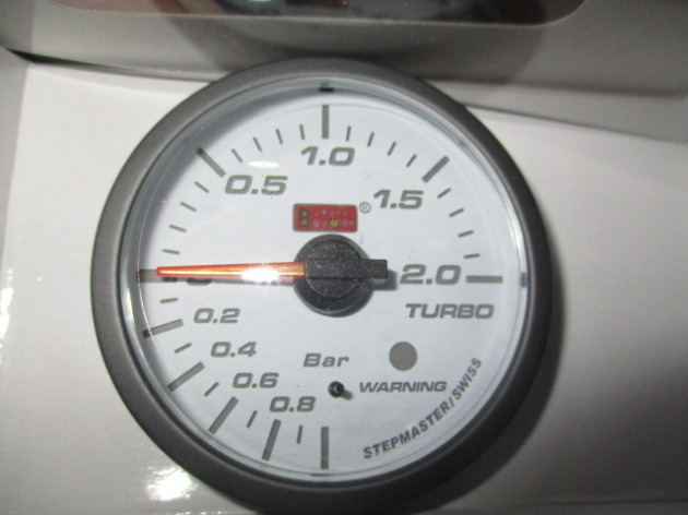 S15シルビアの純正ブースト計が故障！社外ブースト計を取り付け