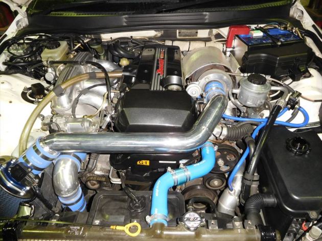 チェイサー JZX100 1JZ Greddy F2 オイル交換とSOD-1｜車の