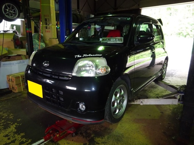 ダイハツ エッセ L235S KF アクスルビーム 交換です！｜車の