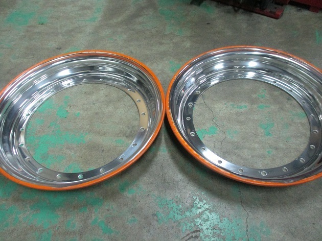 SSRメッシュ14インチを裏技リム交換(リバレル)で超深リム加工｜アルミ