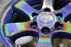 自動車アルミホイールの塗装 カスタム塗装/カスタムペイント｜アルミ