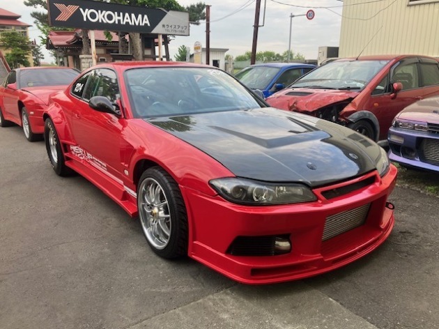 シルビア S15 スーパーファイヤーレーシングコイルプロを取り付け