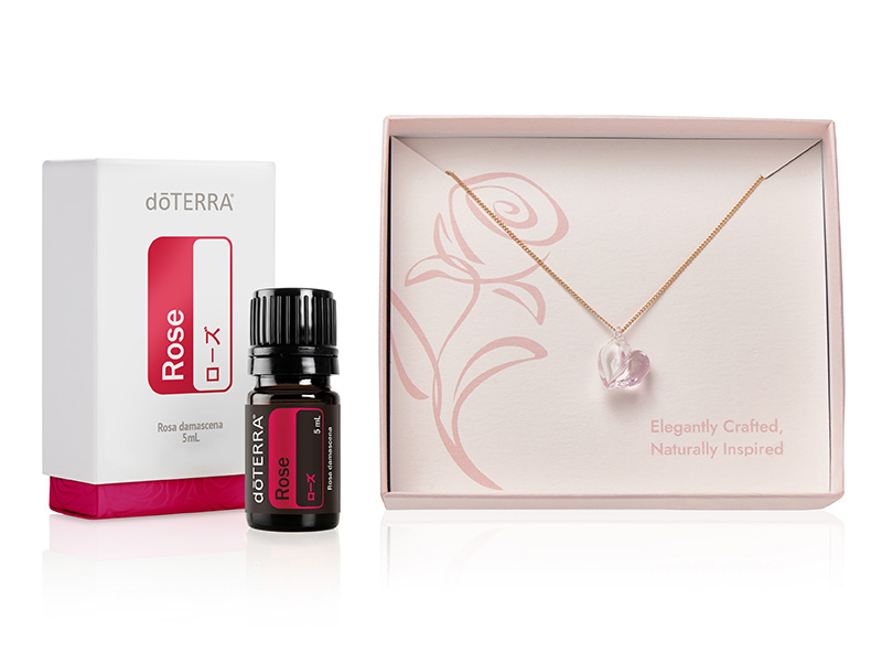 ローズ ネックレスセット - doTERRA TIMES