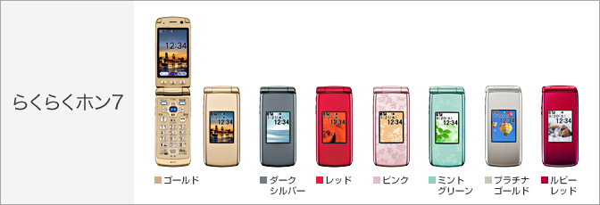 らくらくホン7(F-09B) サポート情報 | お客さまサポート | NTTドコモ