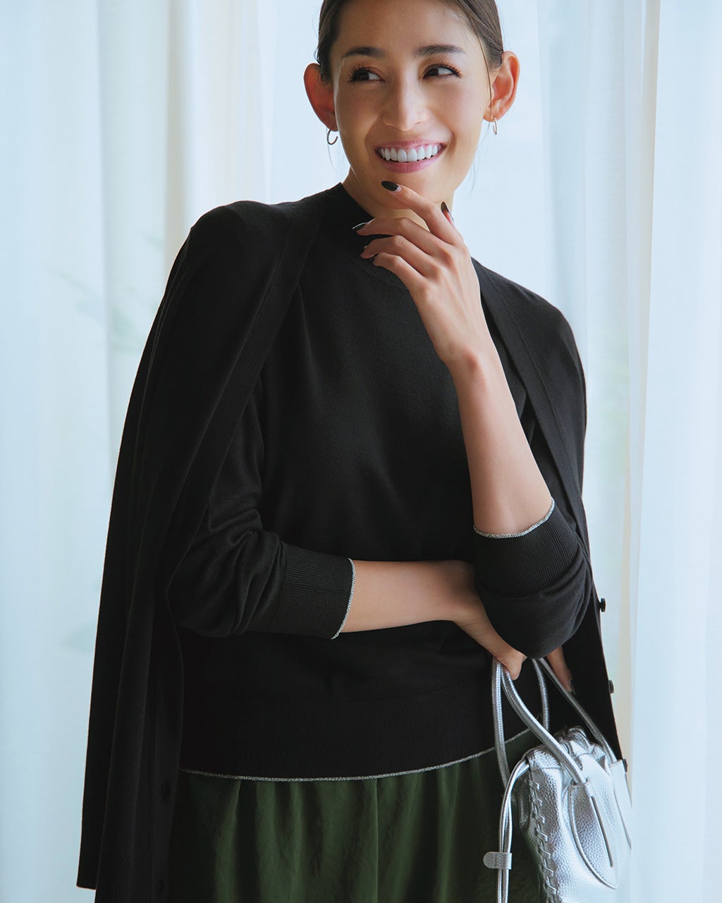 シルクフィール・アンサンブルニット/DoCLASSE