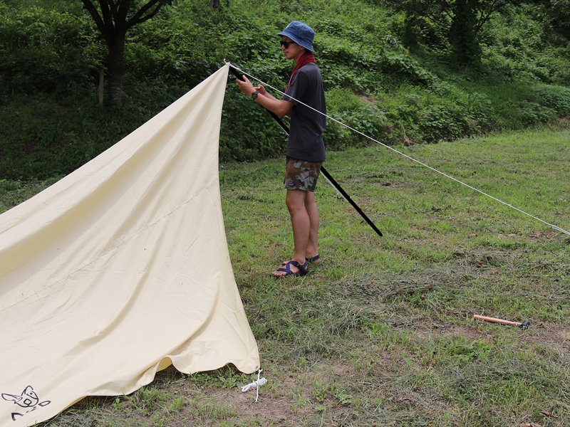 販売終了】ヘーキサタープ（タン） TT5-582-TN - DOD（ディーオー