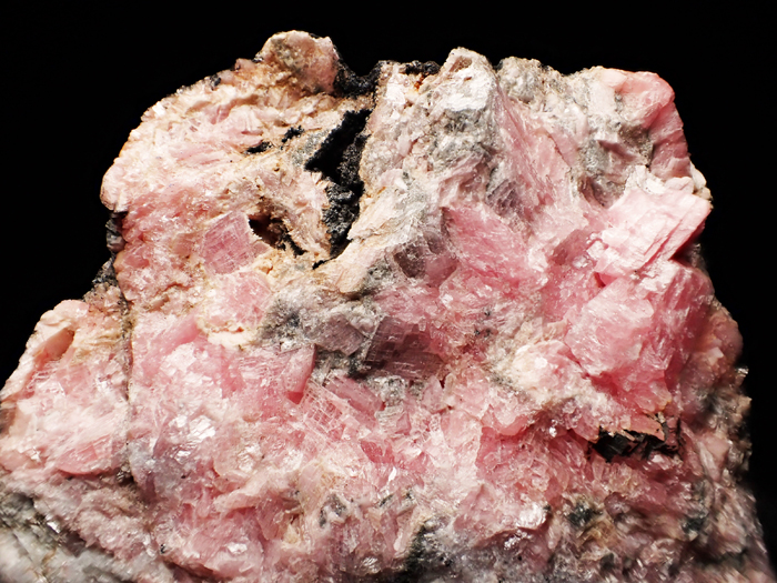 北海道稲倉石鉱山産 菱マンガン鉱 (Rhodochrosite / Japan) - 鉱物標本