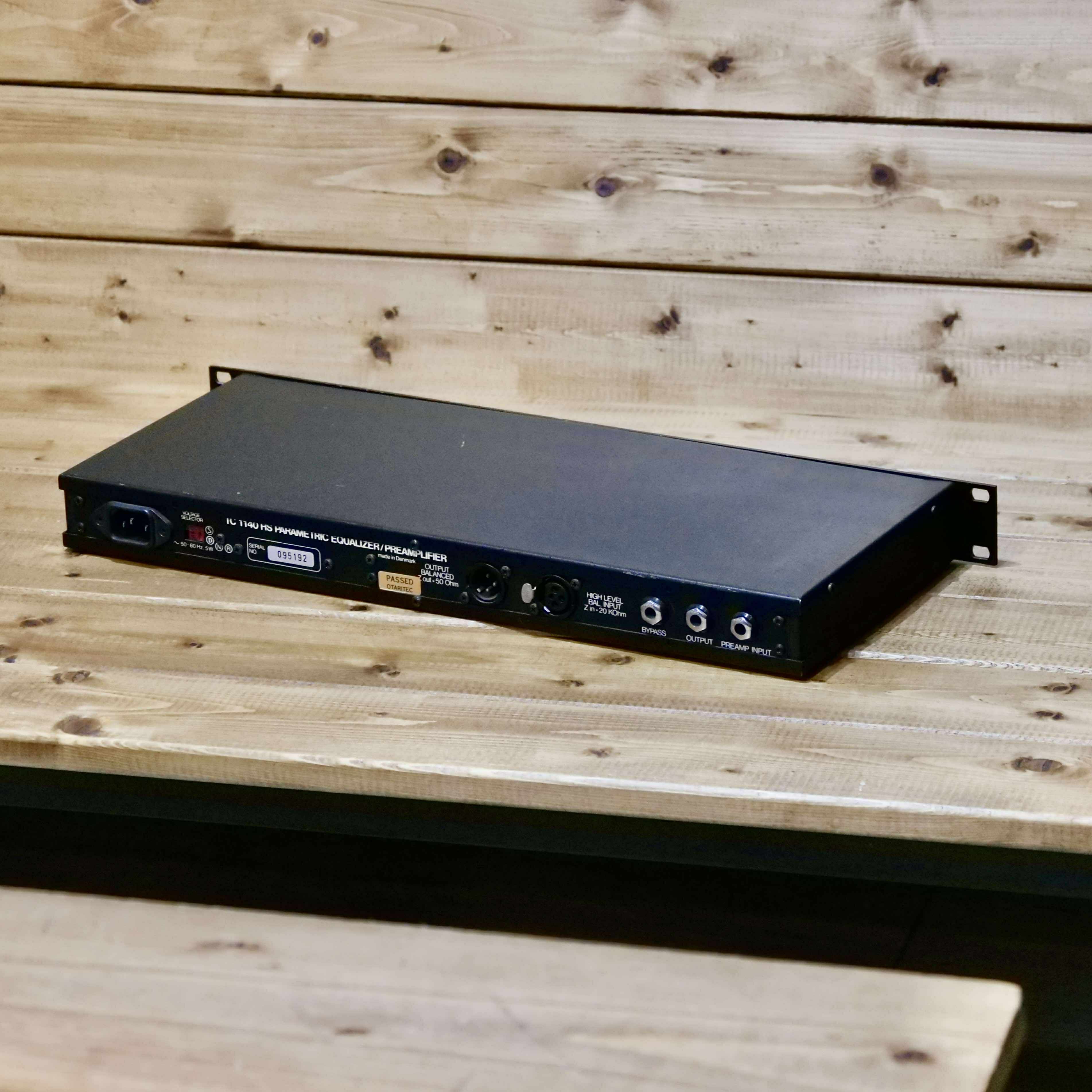 tc electronic TC1140 HS PARAMETRIC EQUALIZER/ PREAMPLIFIER【USED品】