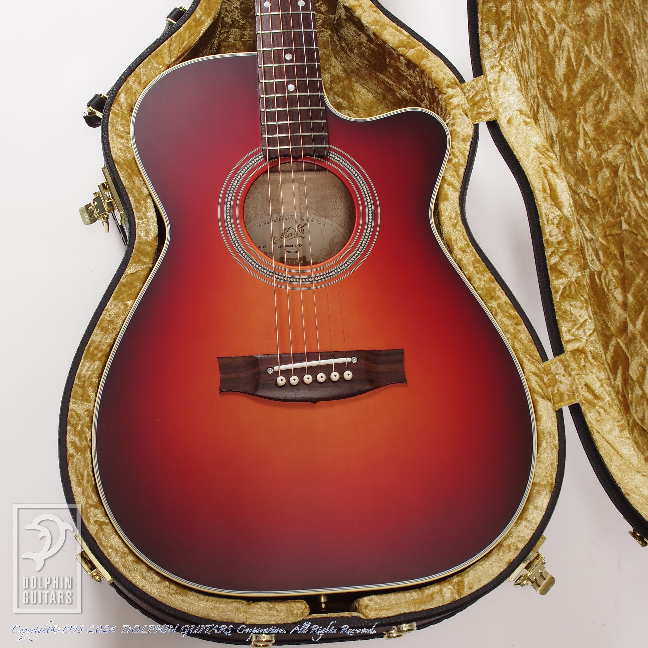 MATON:EBG808PF LTD Antique Red Burst 2025