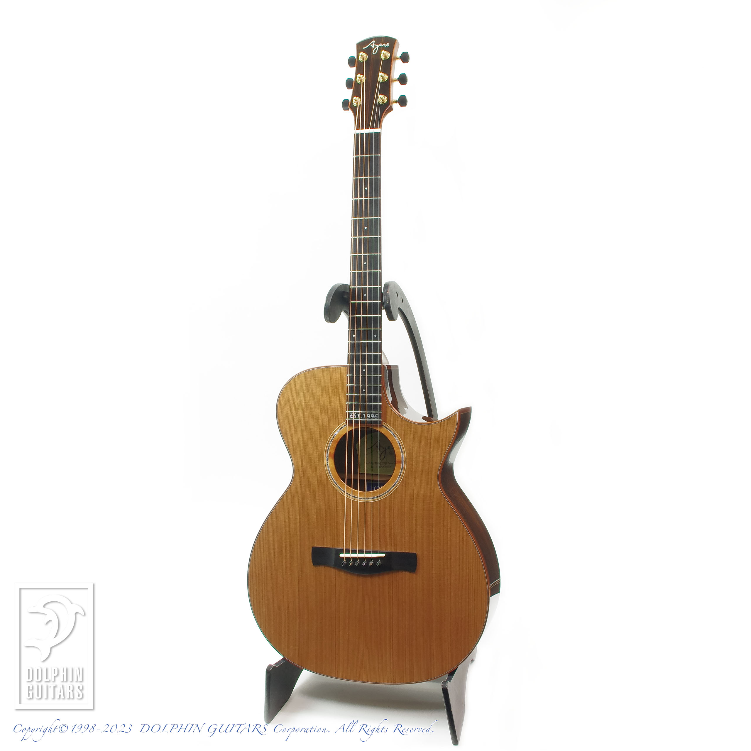 AYERS A07-C 1996 Cedar JP Custom (OTS)|ドルフィンギターズ