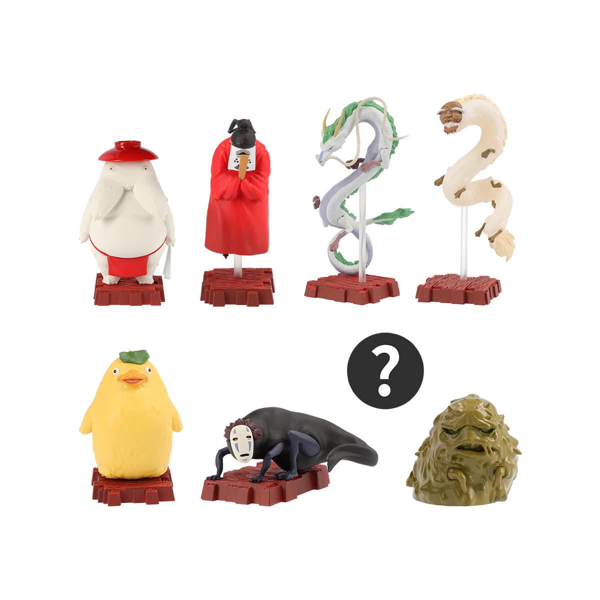 千と千尋の神隠し ポーズがいっぱいコレクションDX 神様いっぱい(単品