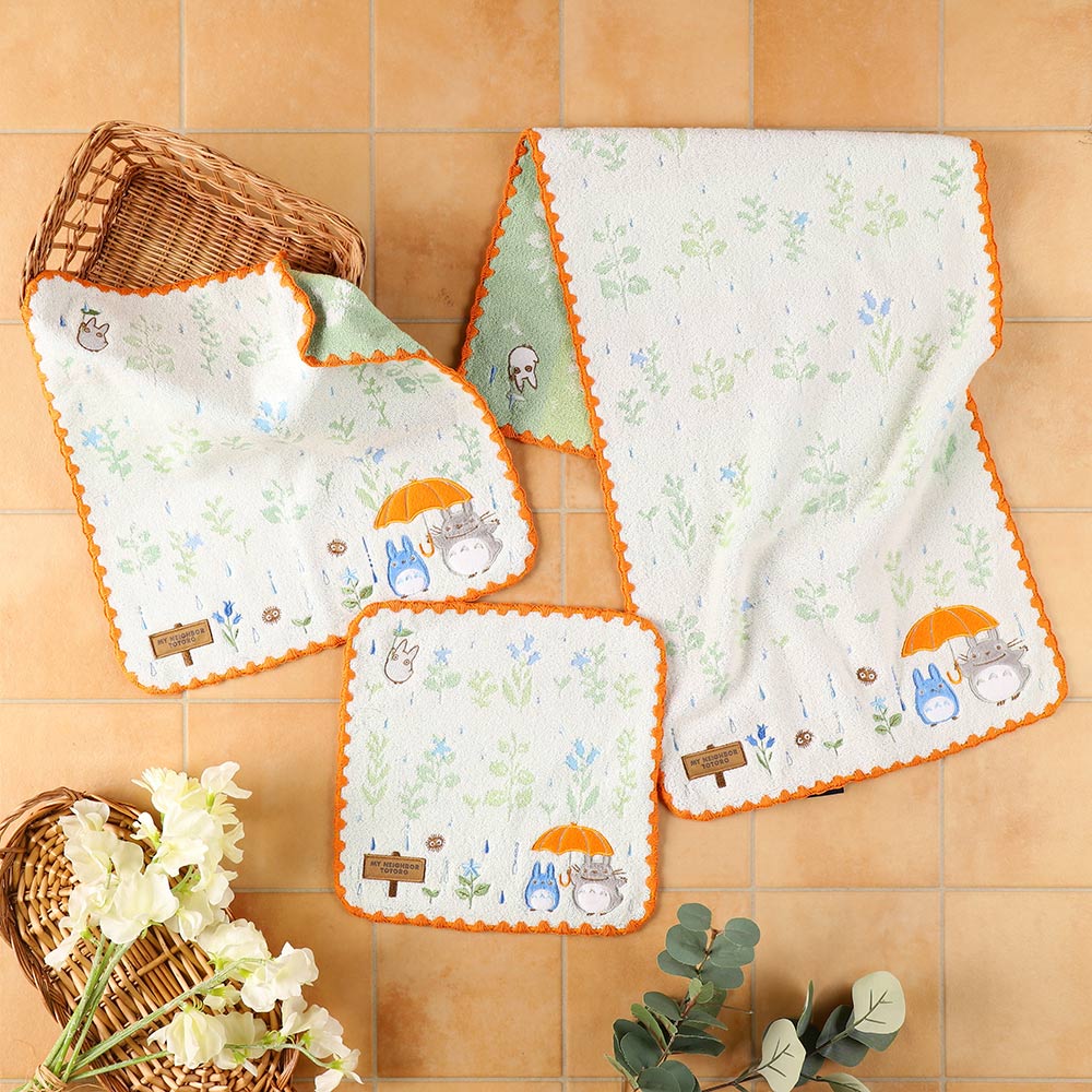 となりのトトロ ｢大きな傘｣ ミニタオル | どんぐり共和国そらのうえ店