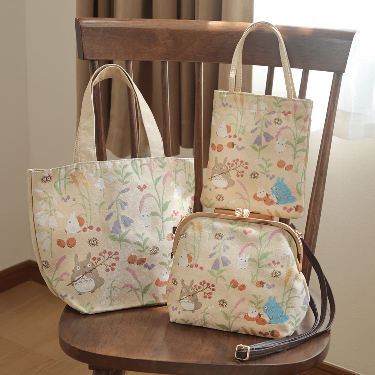 となりのトトロ「秋のひととき」ミニトートバッグ | どんぐり共和国