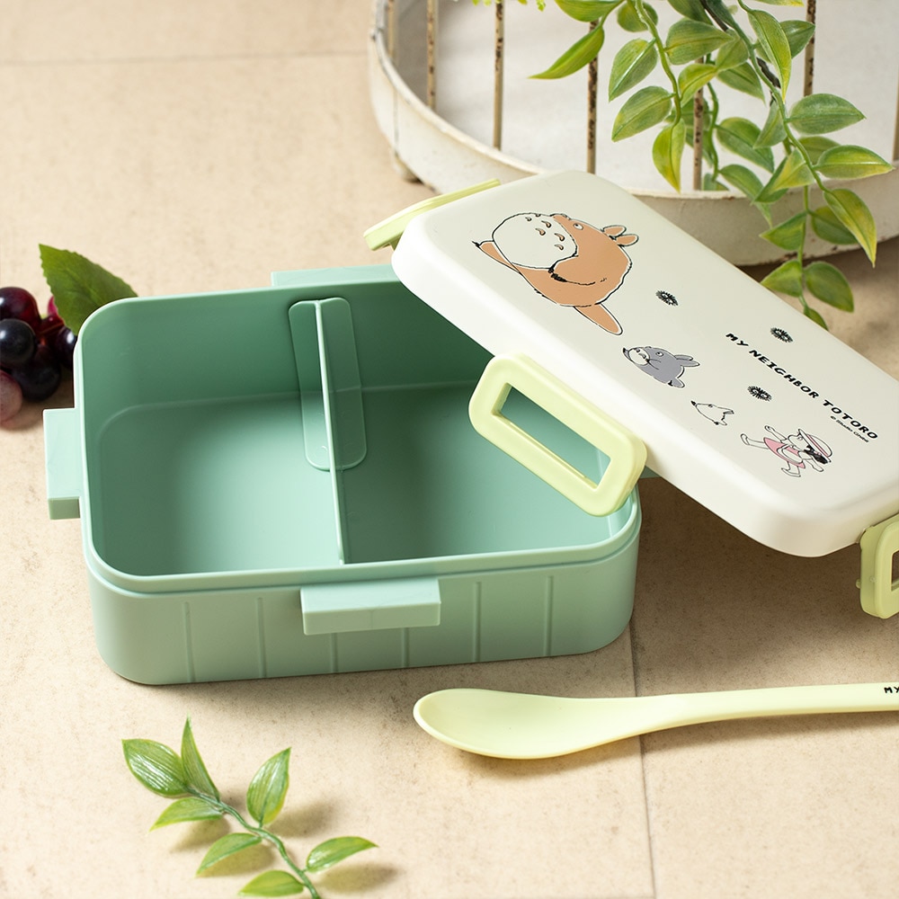 となりのトトロ 抗菌4点ロックランチ 650ml 行進 YZFL7AG | どんぐり