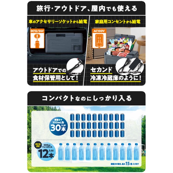 18L持ち運べる冷凍冷蔵庫｜生活家電/調理家電｜商品紹介｜ドン